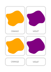 Carte de Nomenclature Couleurs à imprimer